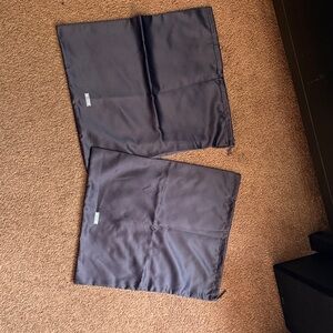 Prada Gray Cosmetic Bags